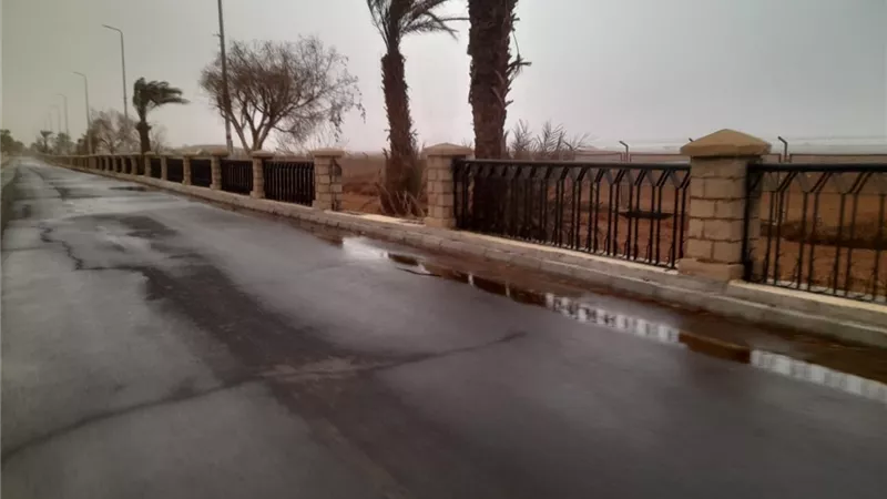 محافظ أسوان يتابع تداعيات سوء الأحوال الجوية بمدينة أبو سمبل