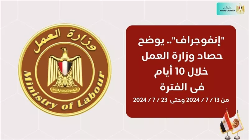 حصر وتسجيل عمالة غير منتظمة ..انفوجراف يوضح جهود وزارة العمل