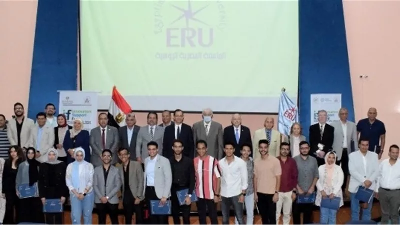 الجامعة المصرية الروسية تعلن أسماء الفائزين بأولمبياد الشركات.. فيديو