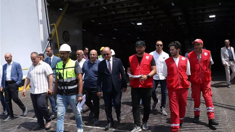 سفير تونس يشكر مصر لتسهيل وصول سفينة مساعدات إنسانية لدعم الأشقاء في قطاع غزة