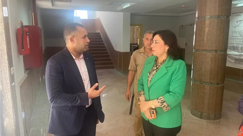 تفاصيل زيارة رئيس جهاز تنمية دمياط الجديدة بمستشفى الصحة النفسية