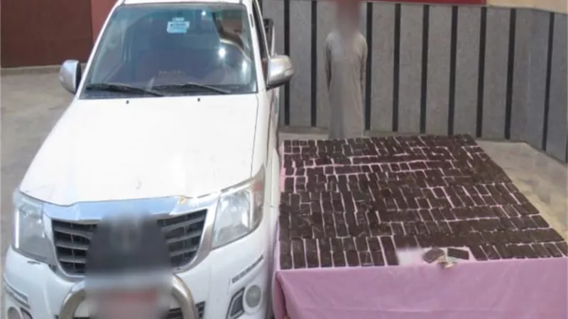 ضبط 3 عناصر إجرامية بحوزتهم مخدرات بـ 7,5مليون جنيه بمطروح