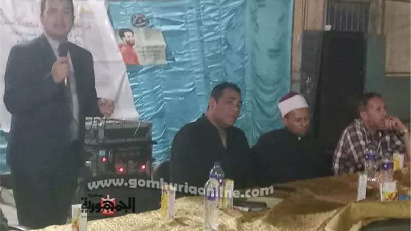 حي الهرم ينظم مؤتمر للشباب عن مخاطر المخدرات