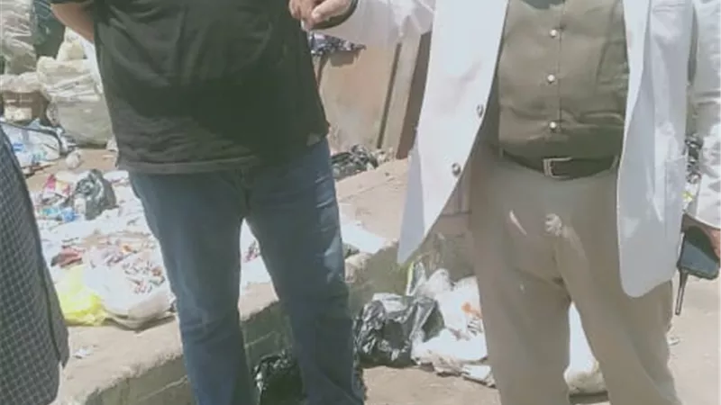 محافظ الدقهلية يتفقد مستوى النظافة ورفع الإشغالات في ميت غمر..صور