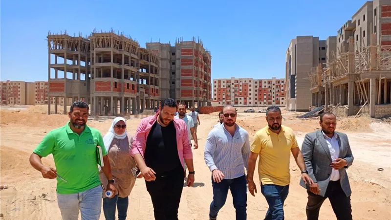 جولات تفقدية لمسئولي الإسكان لدفع العمل بمشروعات سكن لكل المصريين