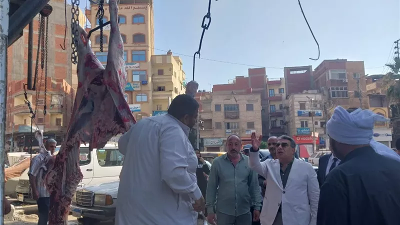 محافظ الدقهلية يفاجئ المخابز والمستشفيات بالمنصورة