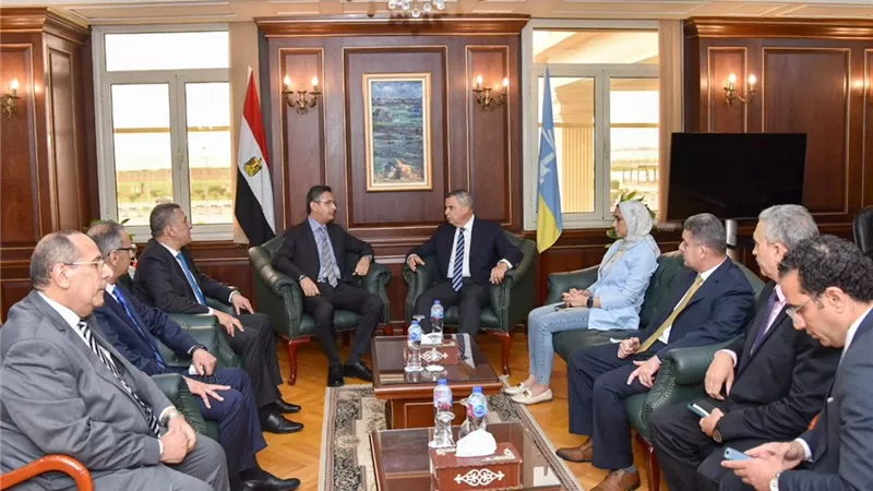 محافظ الإسكندرية يستقبل وزير التموين والتجارة الداخلية
