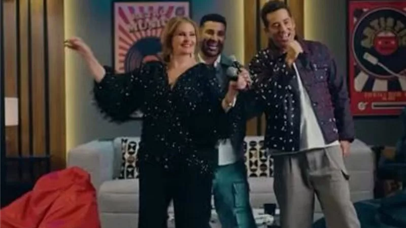 يسرا تريند بسبب احمد وعمرو سعد