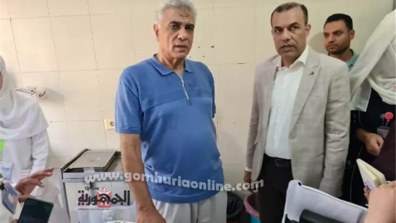 وكيل صحة البحيرة يترأس فريق إشرافي للمرور على مستشفى الدلنجات