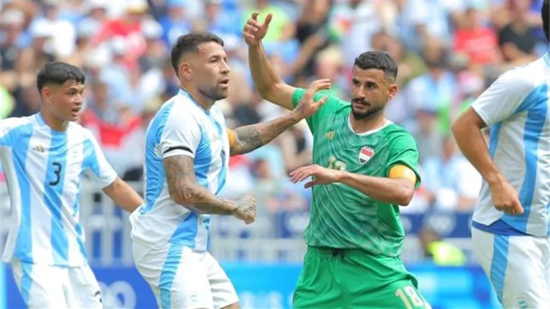 منتخب العراق يسقط أمام الأرجنتين بثلاثية في أولمبياد باريس