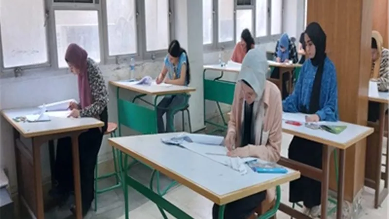جامعة حلوان: 725 طالباً أدوا اختبار القدرات بكلية الفنون الجميلة اليوم