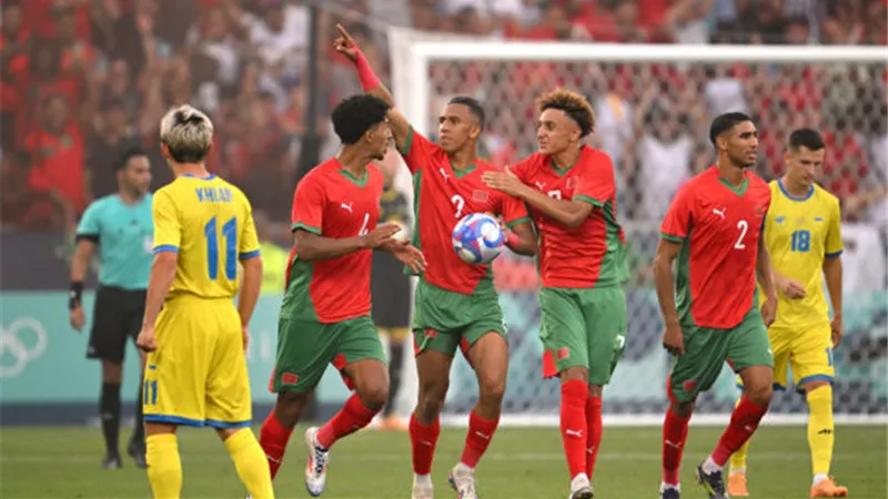 باريس 2024.. منتخب المغرب يخسر أمام أوكرانيا في الوقت القاتل