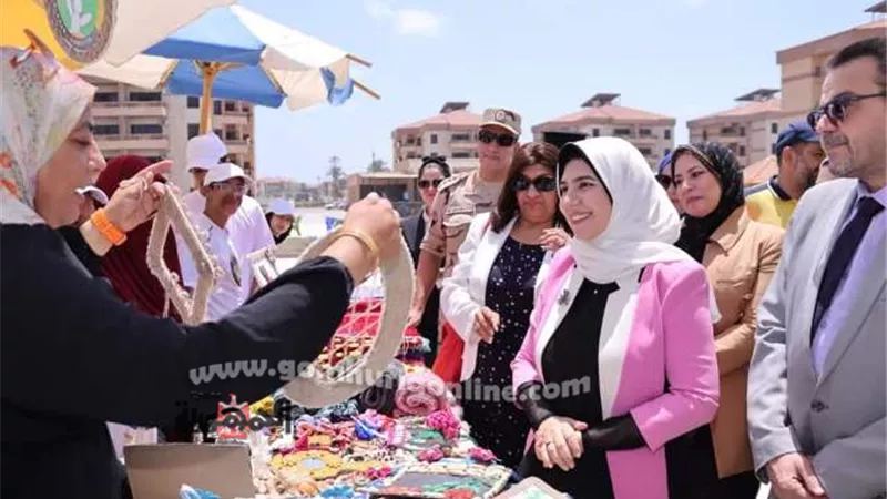 نائب محافظ دمياط تشارك بفاعليات ختام معرض منتجات ذوي الإعاقة
