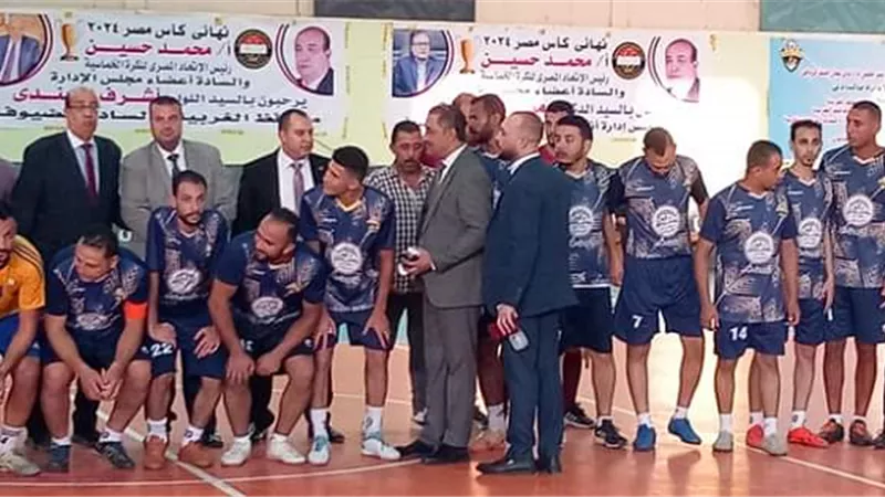 عمال طنطا بطلا لكأس مصر للبنتابول