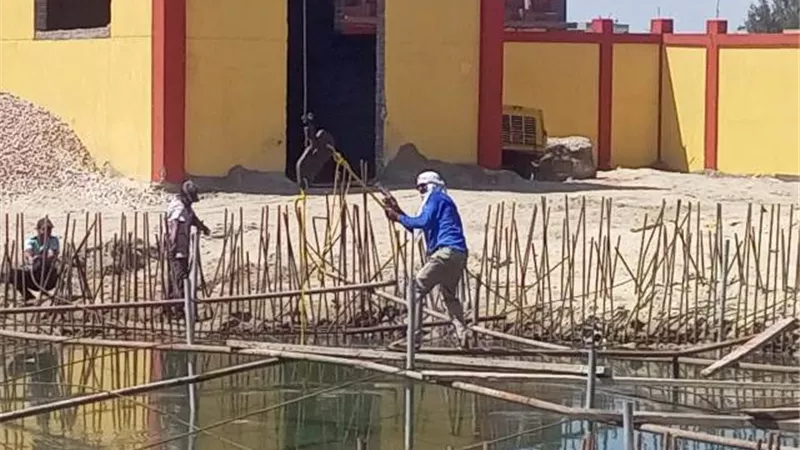 البدء فى مد الصرف الصحى والغاز الطبيعى لقرية نديبة بدمنهور