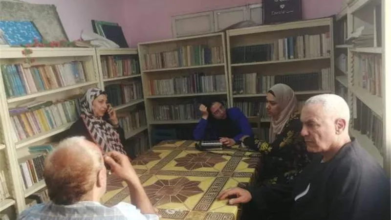 مناقشة أعمال مبدعي الشباب.. ببيت ثقافة طوخ