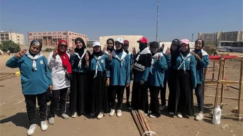 مركز شباب مغاغة يحصد المركز الاول بالمهرجان الكشفى بالمنيا