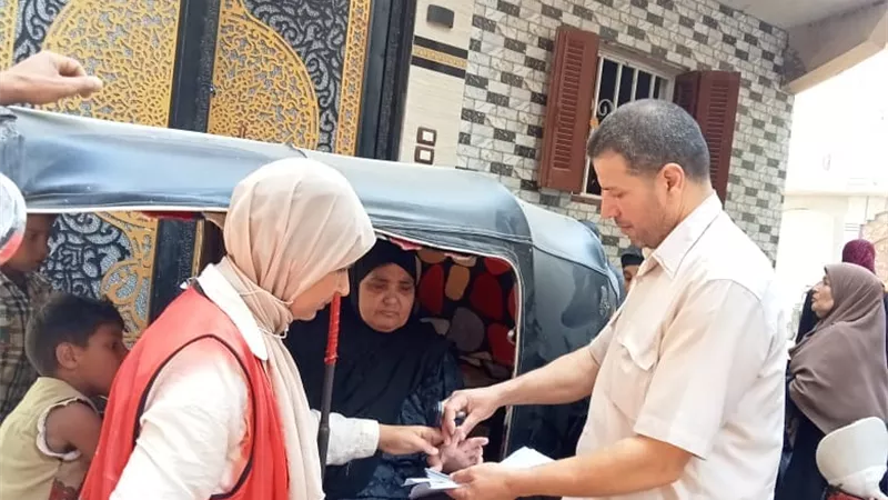 773 بطاقة رقم قومى بالمجان لسيدات 3 قرى بالبحيرة