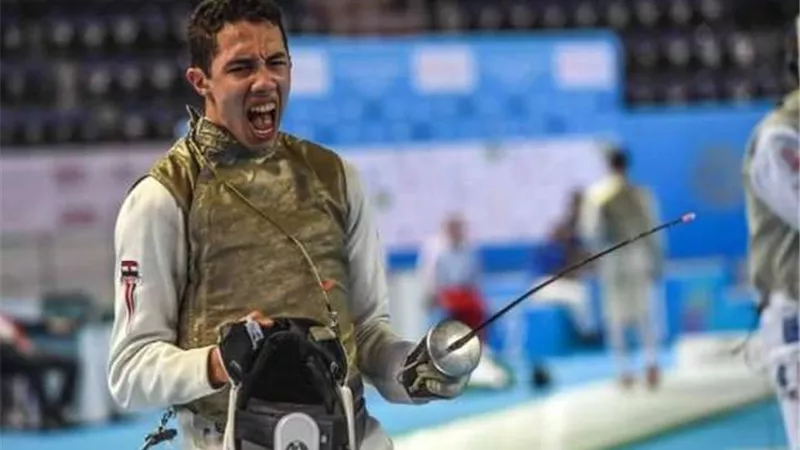 محمد حمزة يتأهل لدور الـ16 بمنافسات سلاح الشيش بأولمبياد باريس