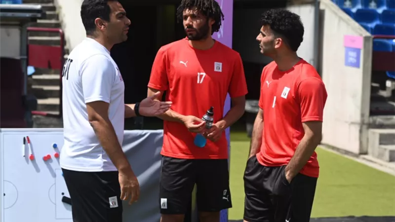 المنتخب الاوليمبي يختتم استعداداته لمواجهه إسبانيا المرتقبة.. صور