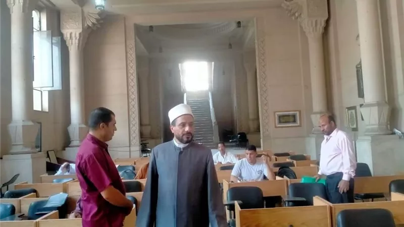 انطلاق اختبارات الخط العربي والزخرفة الإسلامية بالجامع الأزهر