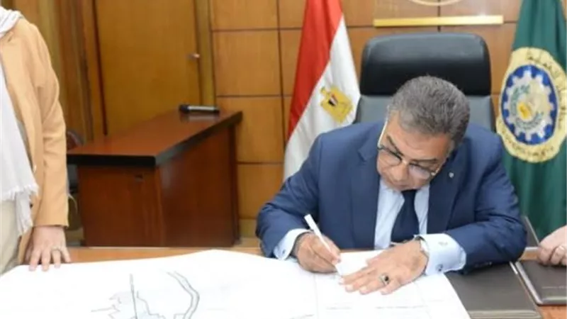 محافظ الدقهلية يعتمد تحديث المخطط الاستراتيجي لمدينة بلقاس
