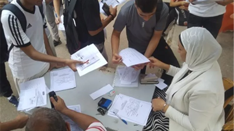 تنسيق الجامعات2024..516 طالب أدوا اختبارات القدرات بتربية رياضيةحلوان