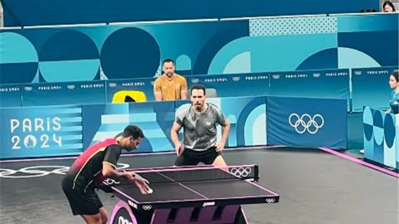 أولمبياد باريس.. عمر عصر يتأهل لثمن نهائي تنس الطاولة