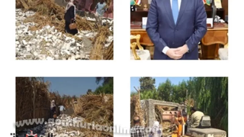 محافظ المنوفية .. إزالات فورية للتعديات وإجراءات رادعة للمخالفين