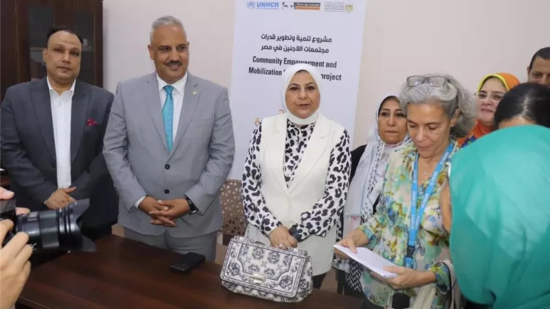 افتتاح المركز المجتمعي الرقمي بمركز شباب السيسي