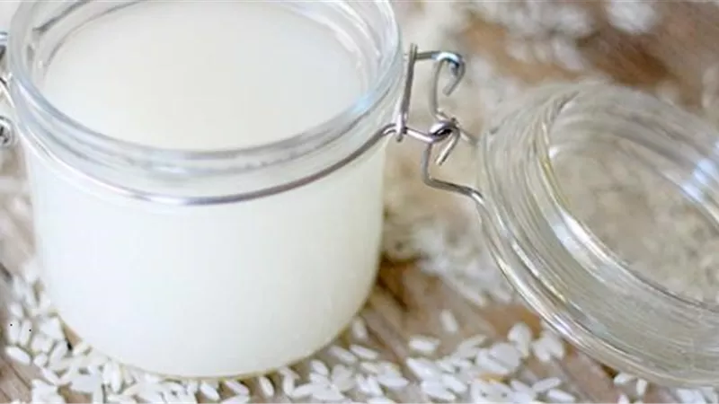 فوائد ماء الأرز للشعر