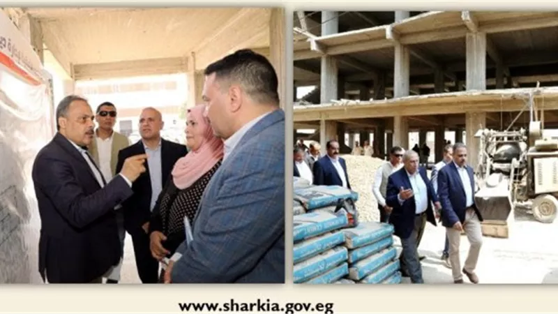 إنشاء مجمع المصالح الحكومية بمدينة ديرب نجم بتكلفة 12 مليون جنيه