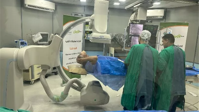 اجراء (1119) عملية قلب مفتوح وقسطرة بقا
