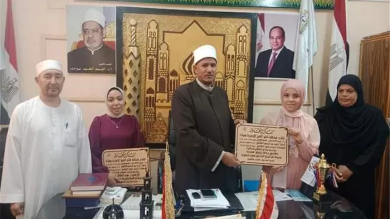 أزهر كفر الشيخ تكرم الحاصلين على المراكز الأولى بالجمهورية
