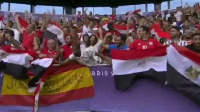 إبراهيم عادل يعاقب منتخب إسبانيا بالهدف الثاني لمصر..فيديو