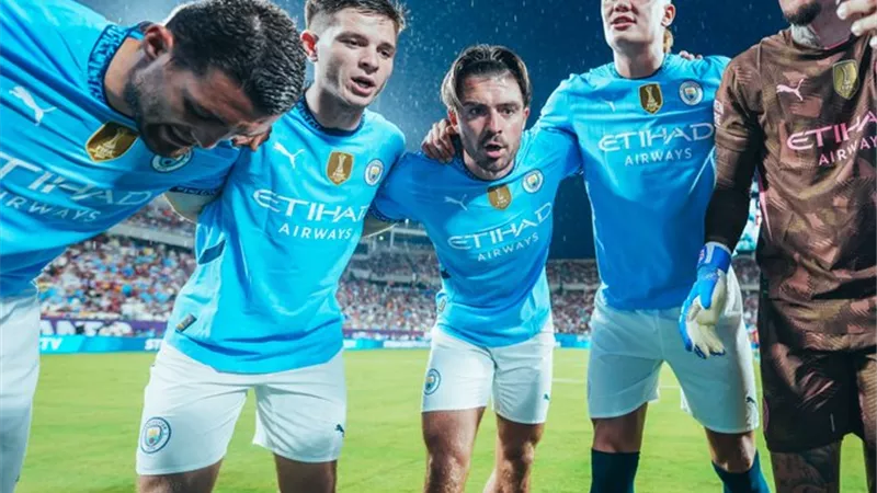 برشلونة ضد مانشستر سيتي .. شاهد هدف مانشستر سيتي الأول