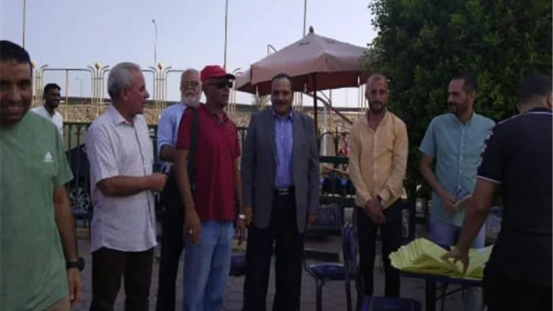 نائب رئيس جامعة بنها يتفقد اختبارات القدرات بكلية التربية الرياضي