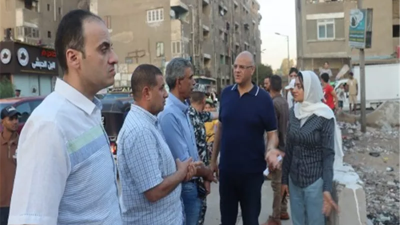 محافظ القليوبية يبحث استغلال عدد من المناطق والأراضي للإستثمار بالخانكة