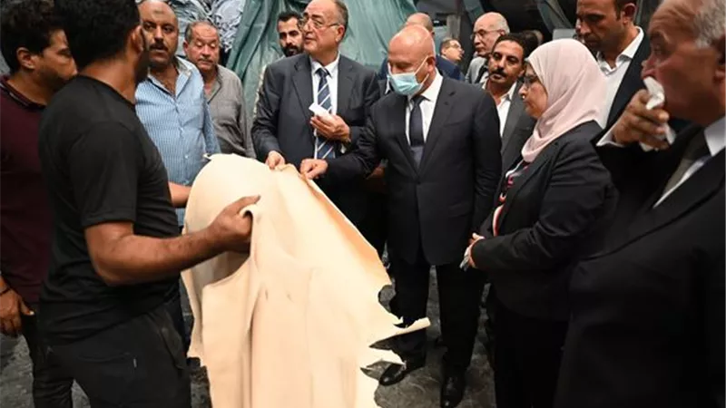 كامل الوزير: حل مشكلات أصحاب المدابغ في مدينة الجلود بالروبيكي