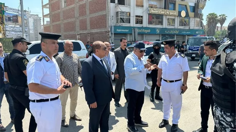 محافظ الدقهلية ومدير الأمن يقودان حملة مرورية لتحليل المخدرات