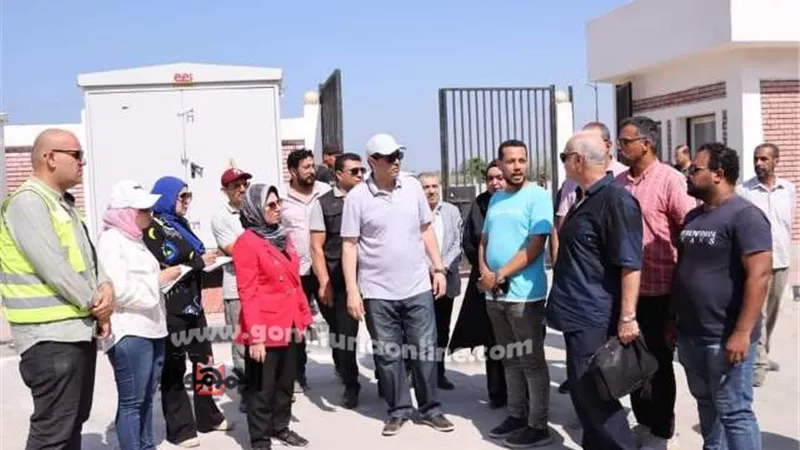 تشغيل محطة رفع صرف صحي الحسينية ضمن مشروعات 