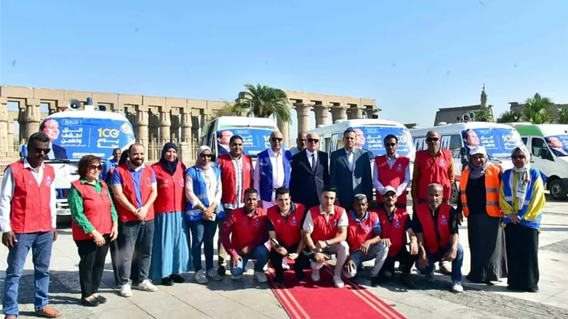 انطلاق مبادرة ١٠٠ يوم صحة بالأقصر