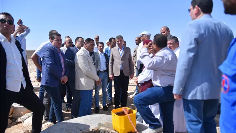 وزير الزراعة ومحافظ مطروح يتفقدان جهود التنمية الزراعية