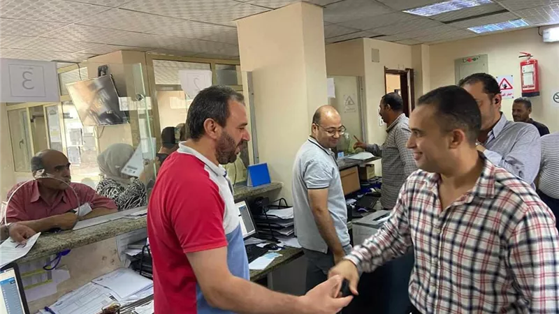 رئيس جهاز مدينةدمياط الجديدة يتابع سير العمل بالمراكز التكنولوجية