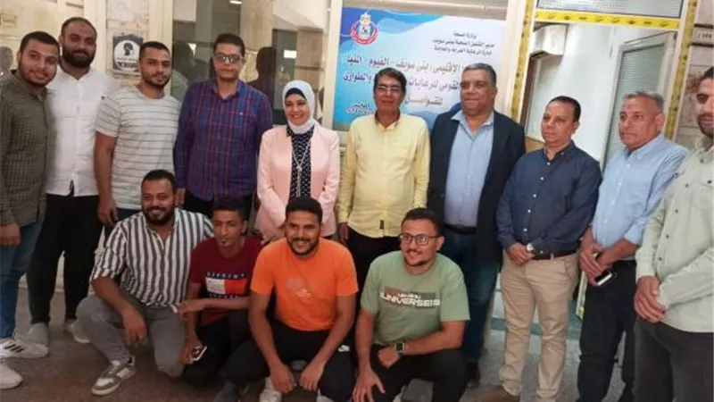 وكيل صحة بني سويف تتفقد غرفة