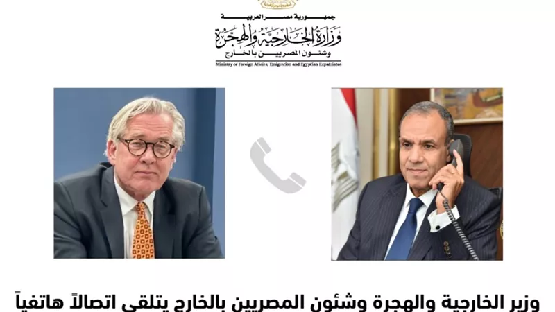 وزير الخارجية يبحث مع المنسق الأممي لعملية السلام مخاطر اتساع رقعة التصعيد بالمنطقة