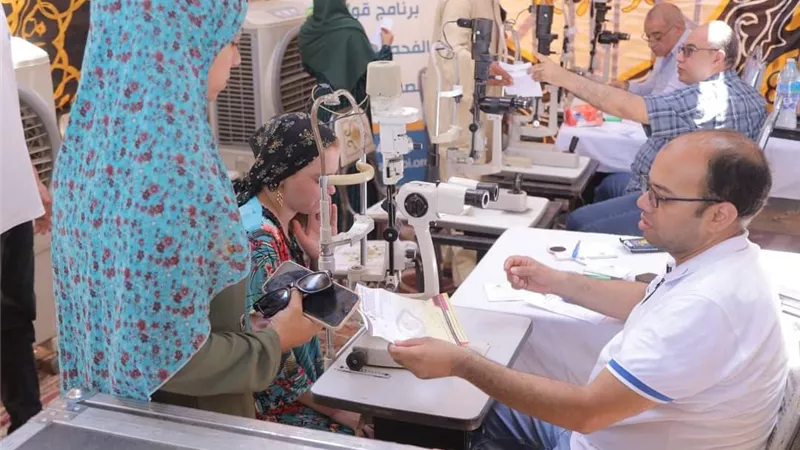 مستقبل وطن المنيا ينظم قافلة طبية بقرية القايات بالعدوة