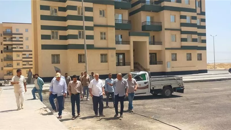 جولات ميدانية متواصلة لمسؤولي وزارة الإسكان بمدينة العبور الجديدة