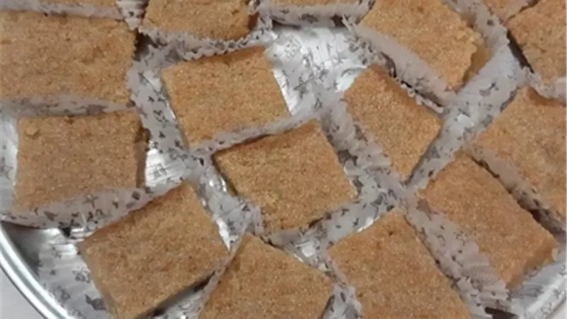 البسبوسة المرملة بالسمن البلدي