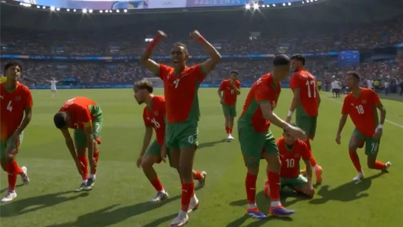 شاهد..المغرب بتقدم بالهدف الثانى والثالث بقدم أخوماش و حكيمي فى أمريكا